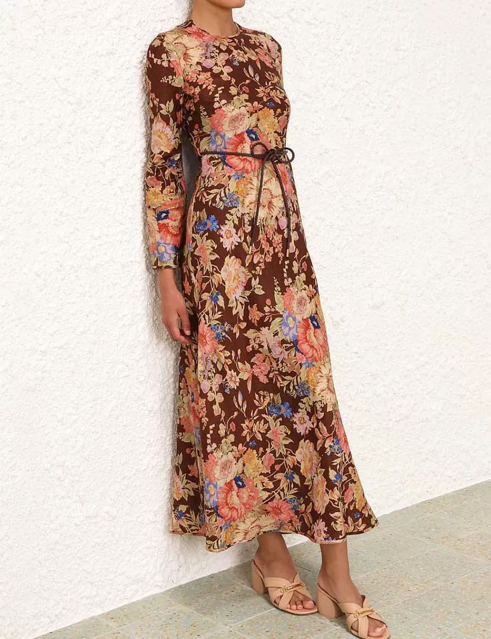Online ZIMMERMANN August Bias Long Dress