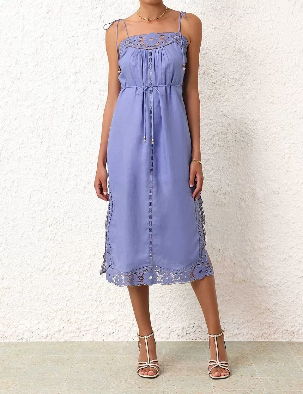 Cheap ZIMMERMANN August Broderie Slip Dress