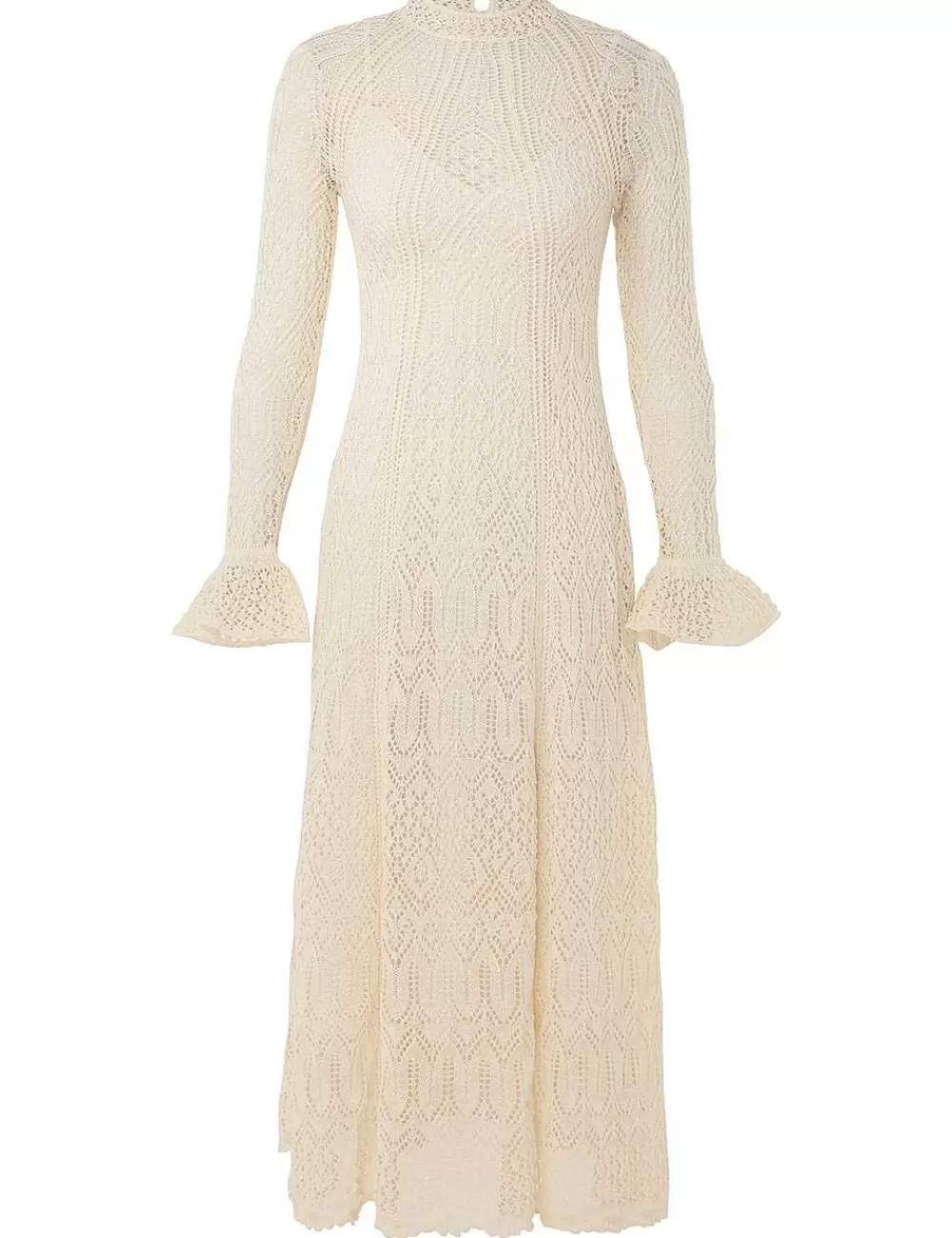Flash Sale ZIMMERMANN August Lace Knit Dress
