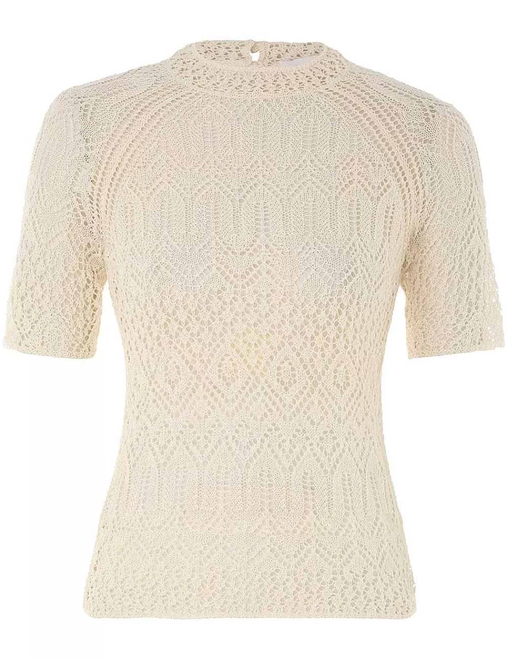 Store ZIMMERMANN August Lace Knit Tee