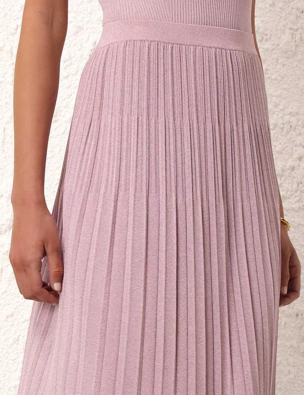 Sale ZIMMERMANN August Rib Midi Skirt