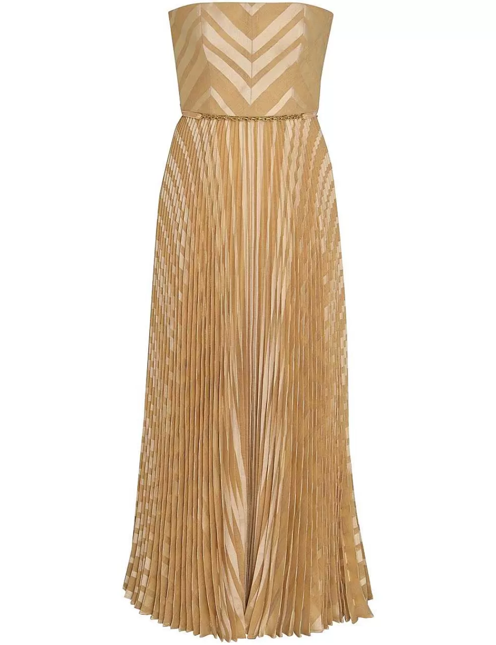 Fashion ZIMMERMANN Burnout Pleated Dress
