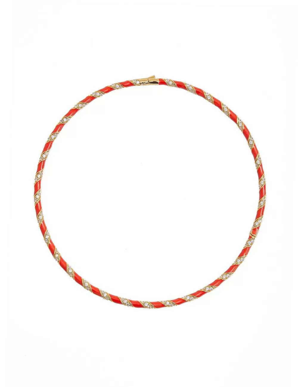 Discount ZIMMERMANN Candy Stripe Pave Choker
