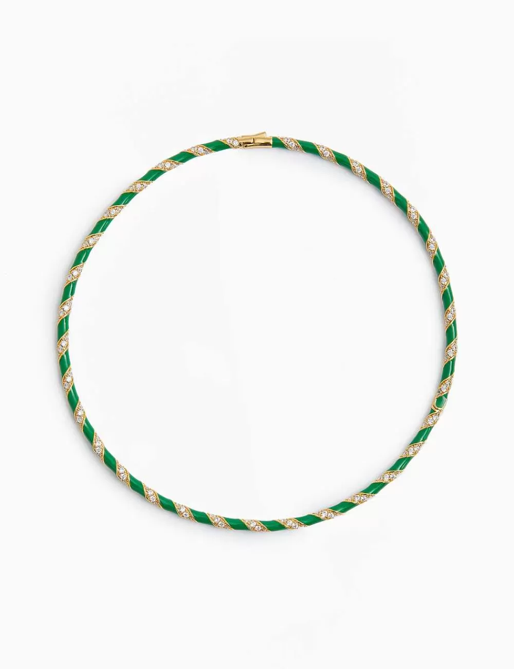 Cheap ZIMMERMANN Candy Stripe Pave Choker