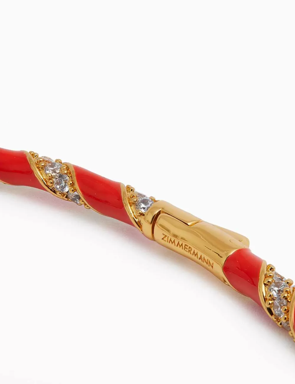 Fashion ZIMMERMANN Candy Stripe Pave Choker