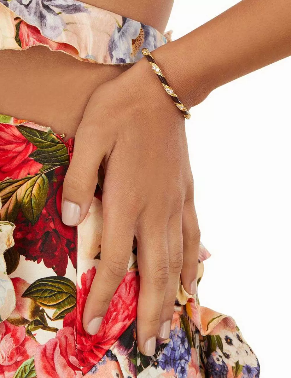 New ZIMMERMANN Candy Stripe Pave Cuff