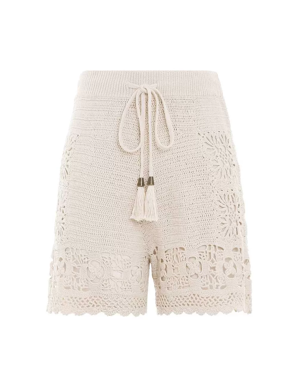 Cheap ZIMMERMANN Chintz Hand Crochet Shorts