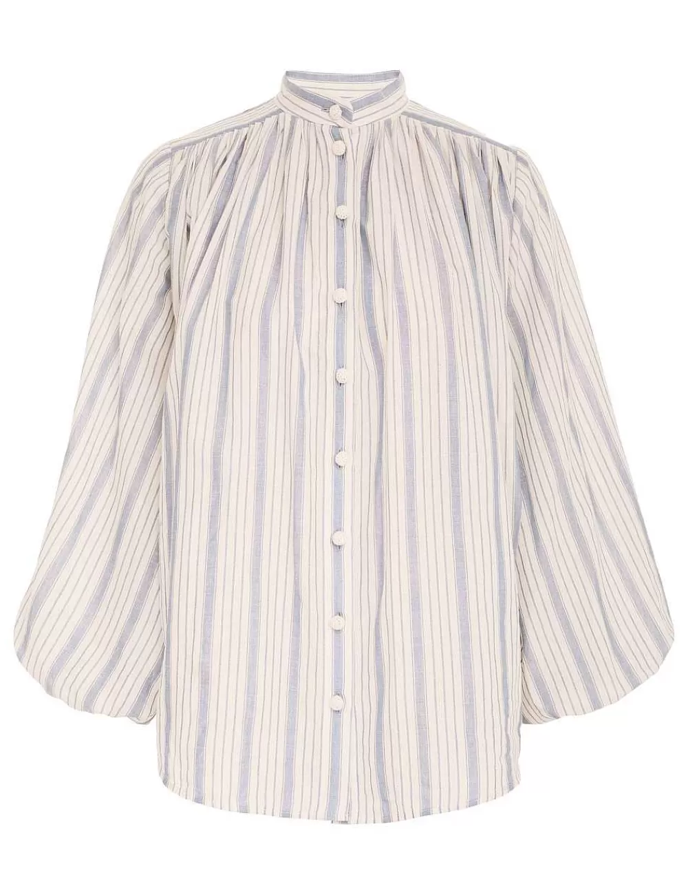 Outlet ZIMMERMANN Chintz Striped Billow Blouse
