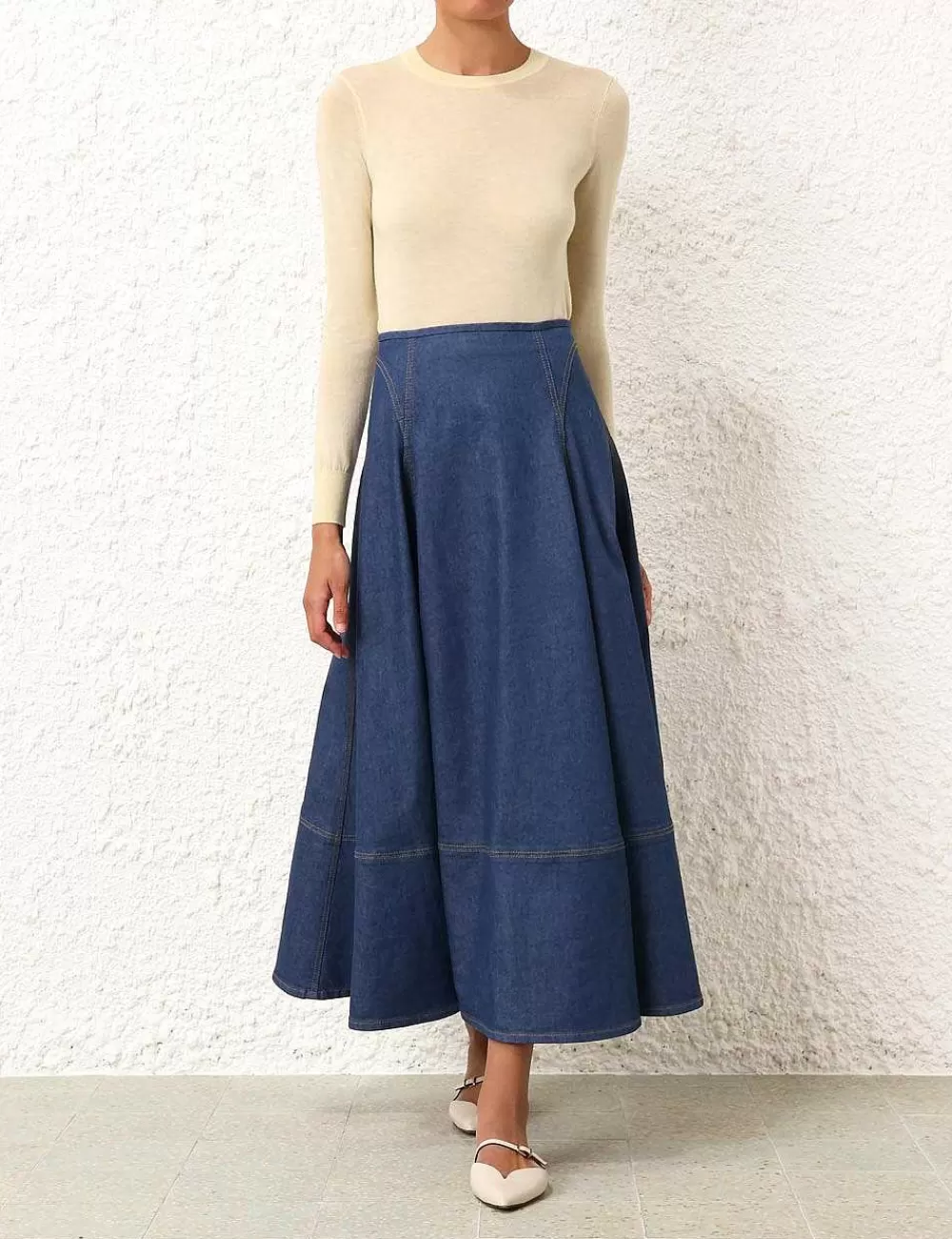 Discount ZIMMERMANN Classic Crew Neck Sweater