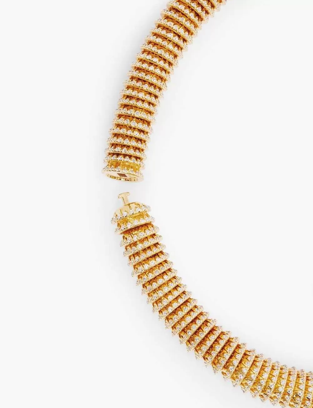 Shop ZIMMERMANN Cone Pave Necklace