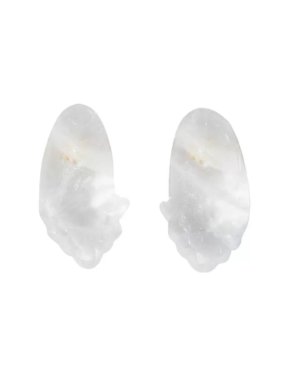 New ZIMMERMANN Crystal Carved Pebble Earrings
