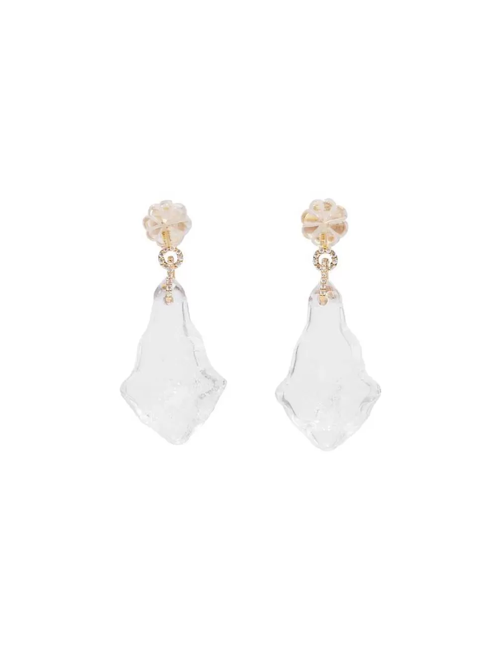 Hot ZIMMERMANN Crystal Chandelier Earrings