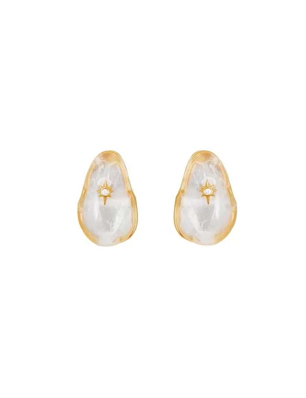 Clearance ZIMMERMANN Crystal Pebble Earrings