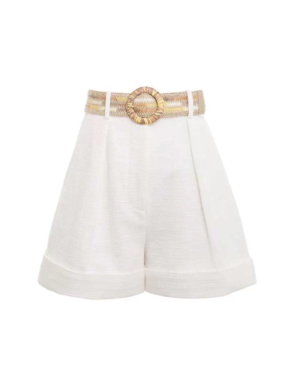 Outlet ZIMMERMANN Devi Cuffed Shorts