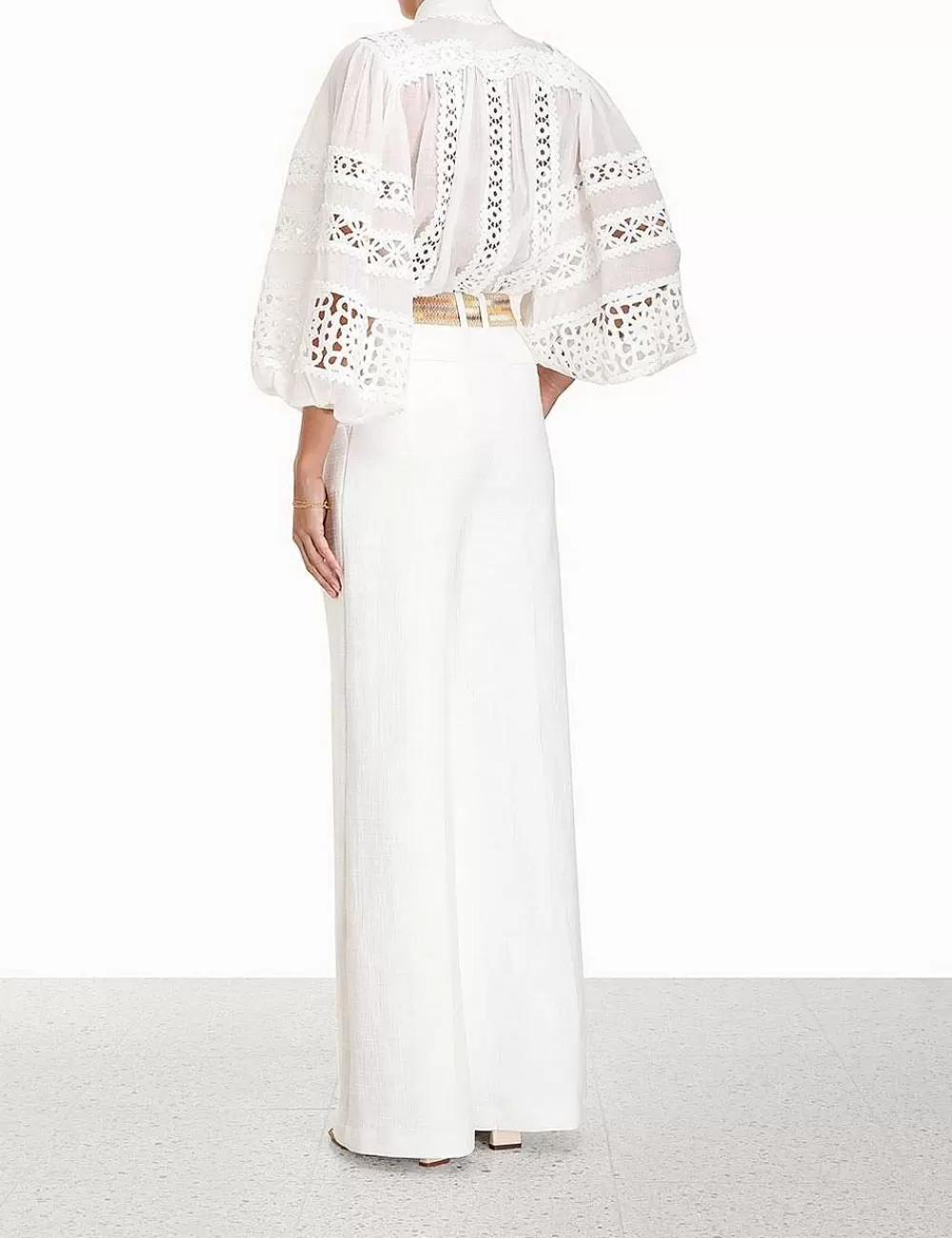 Online ZIMMERMANN Devi Tuck Pant