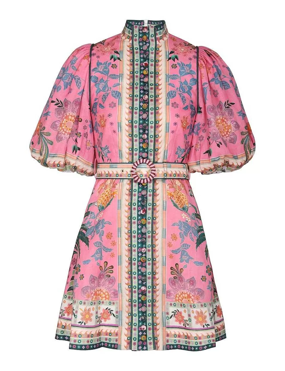 Cheap ZIMMERMANN Ginger Buttoned Mini Dress