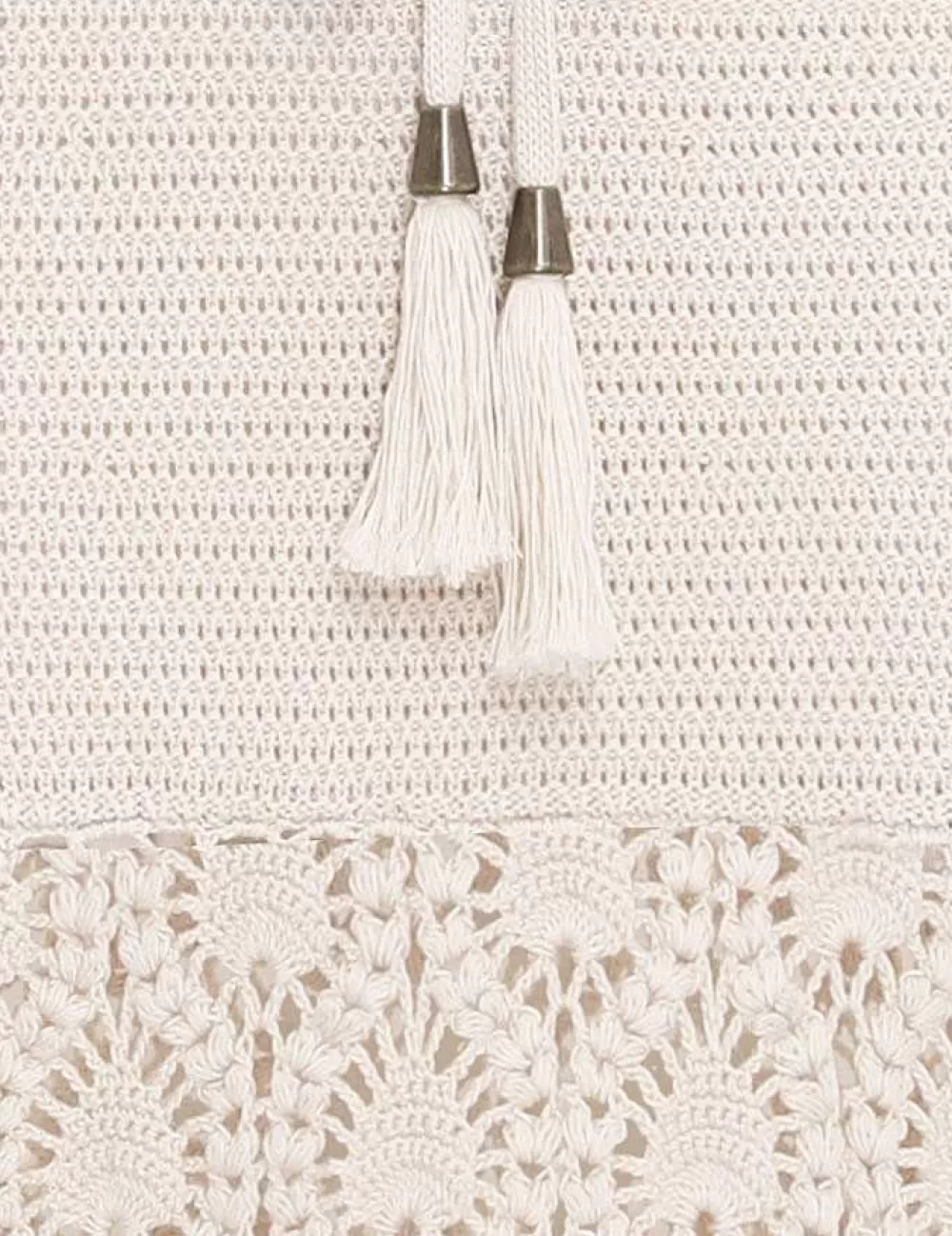 Outlet ZIMMERMANN Ginger Hand Crochet Midi Skirt