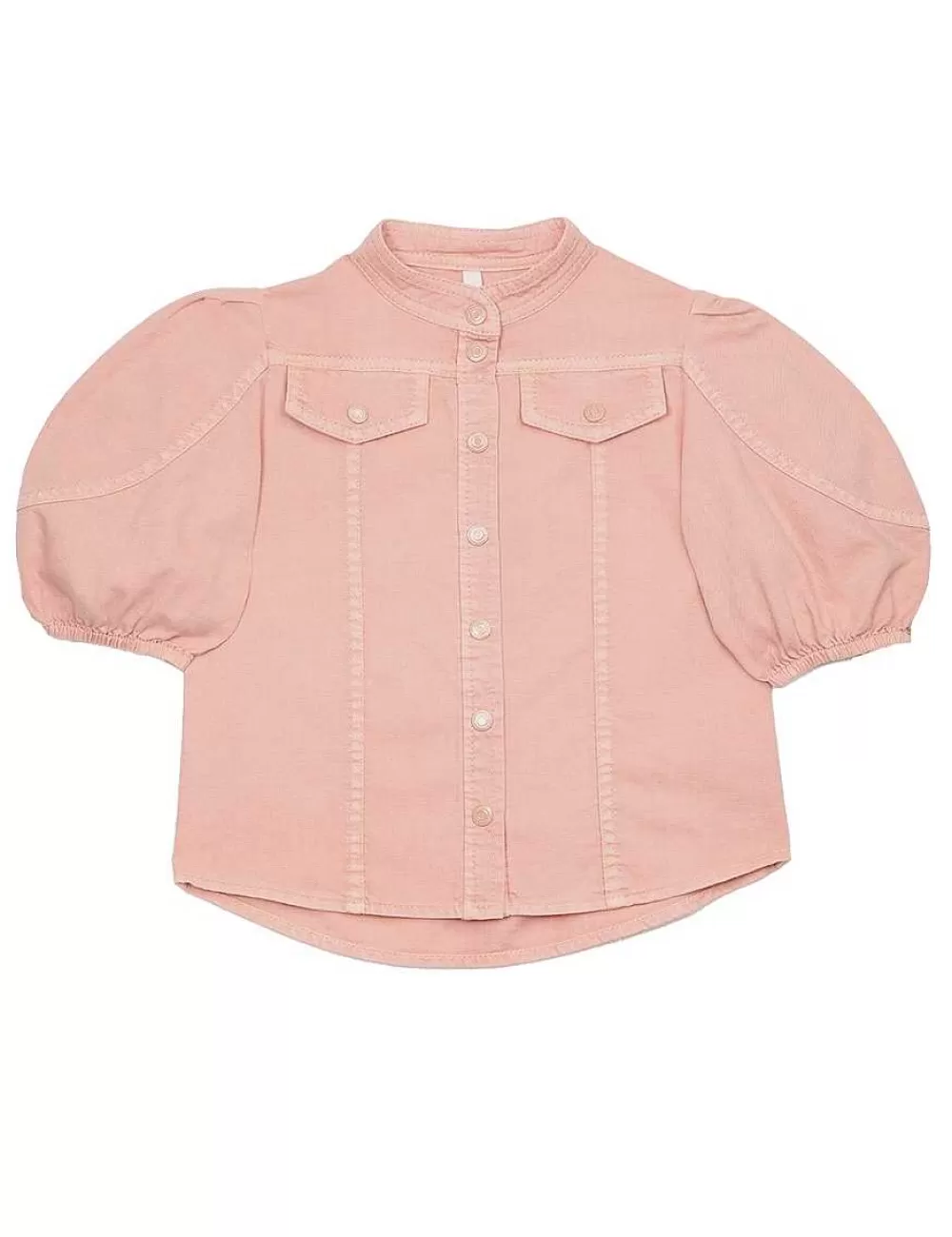 Fashion ZIMMERMANN Ginger Utility Denim Top
