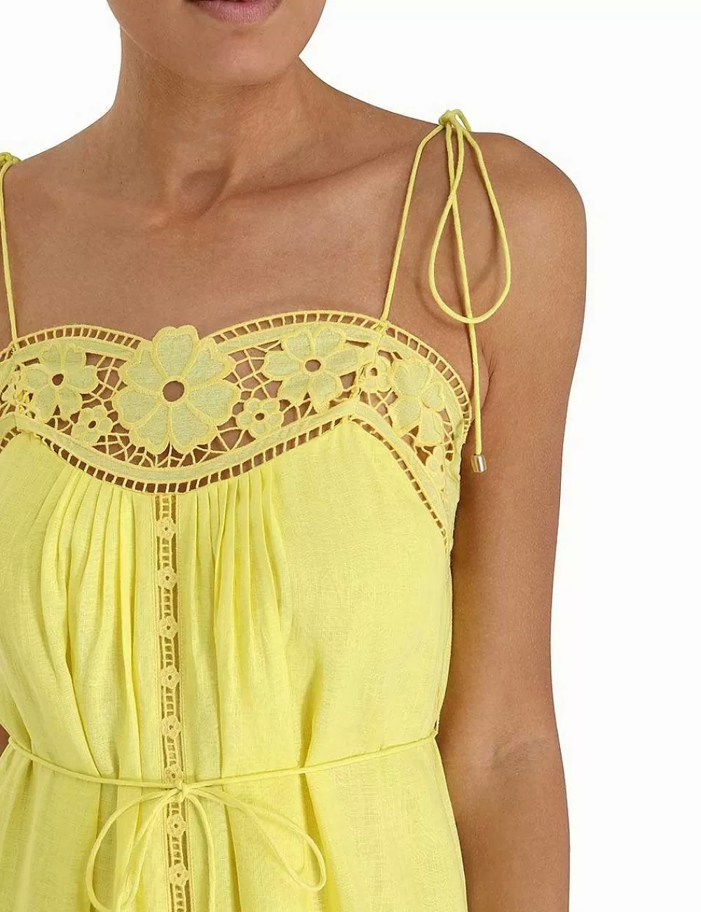 Hot ZIMMERMANN Halcyon Broderie Slip Dress