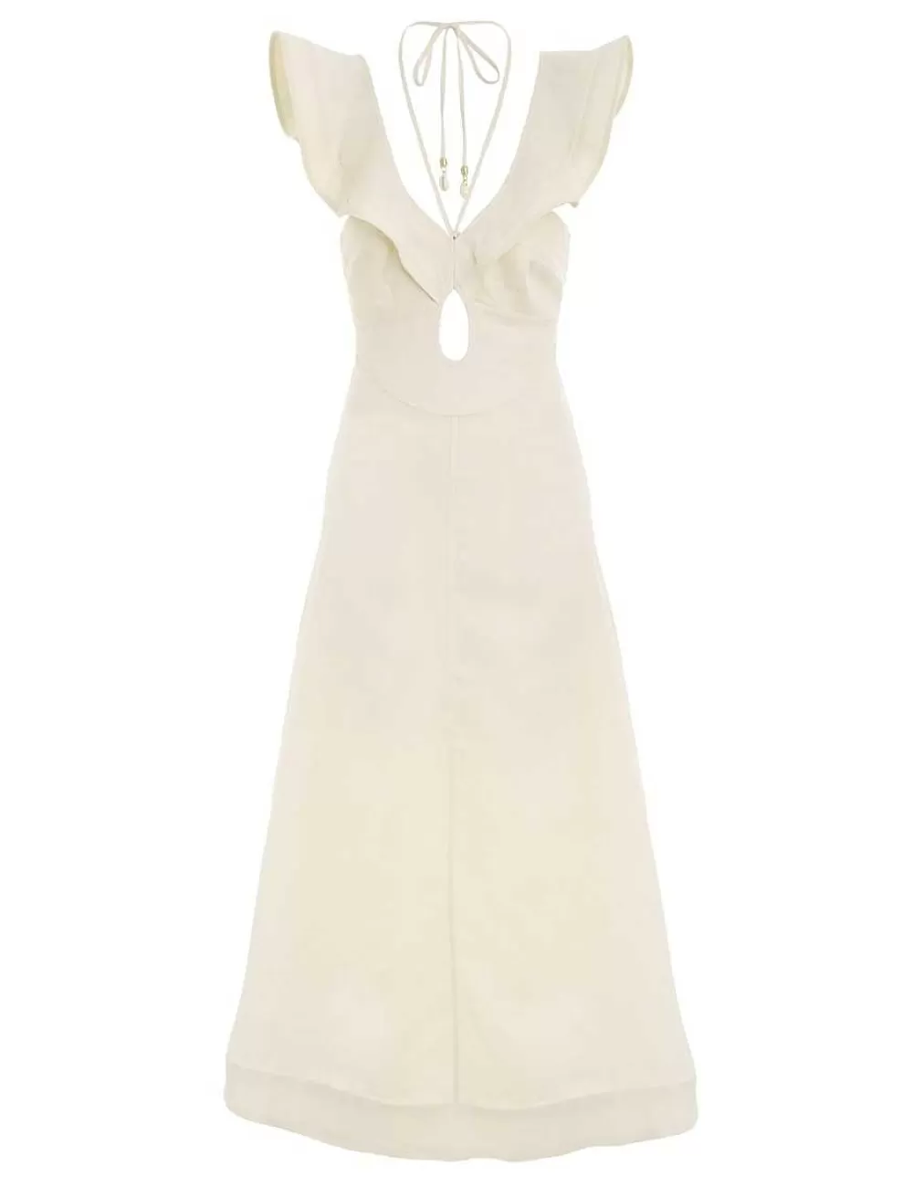 Best Sale ZIMMERMANN Halcyon Flutter Midi Dress