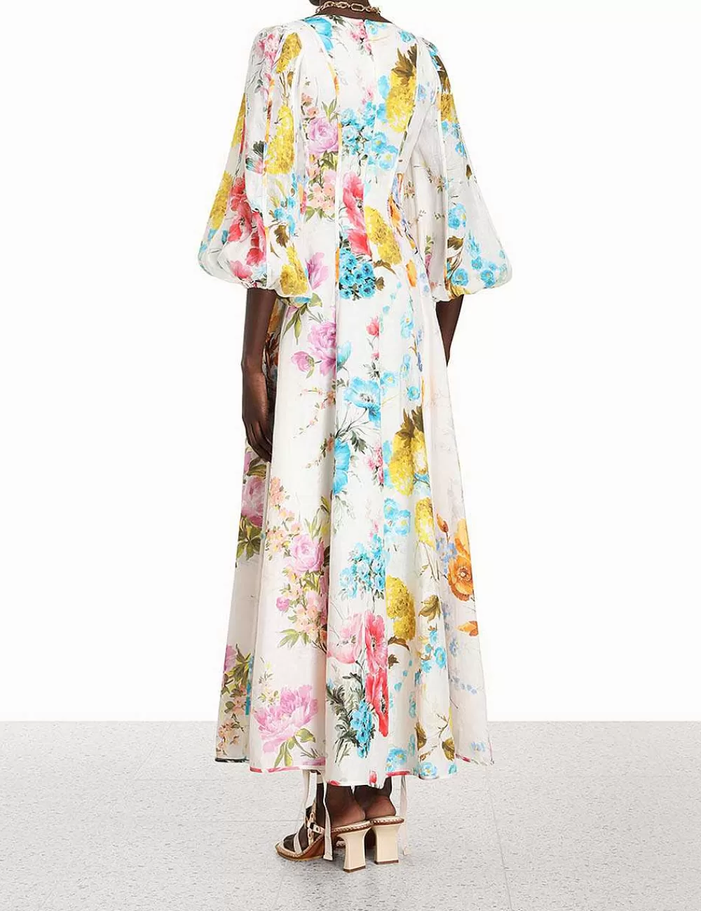 Cheap ZIMMERMANN Halcyon Panelled Maxi Dress