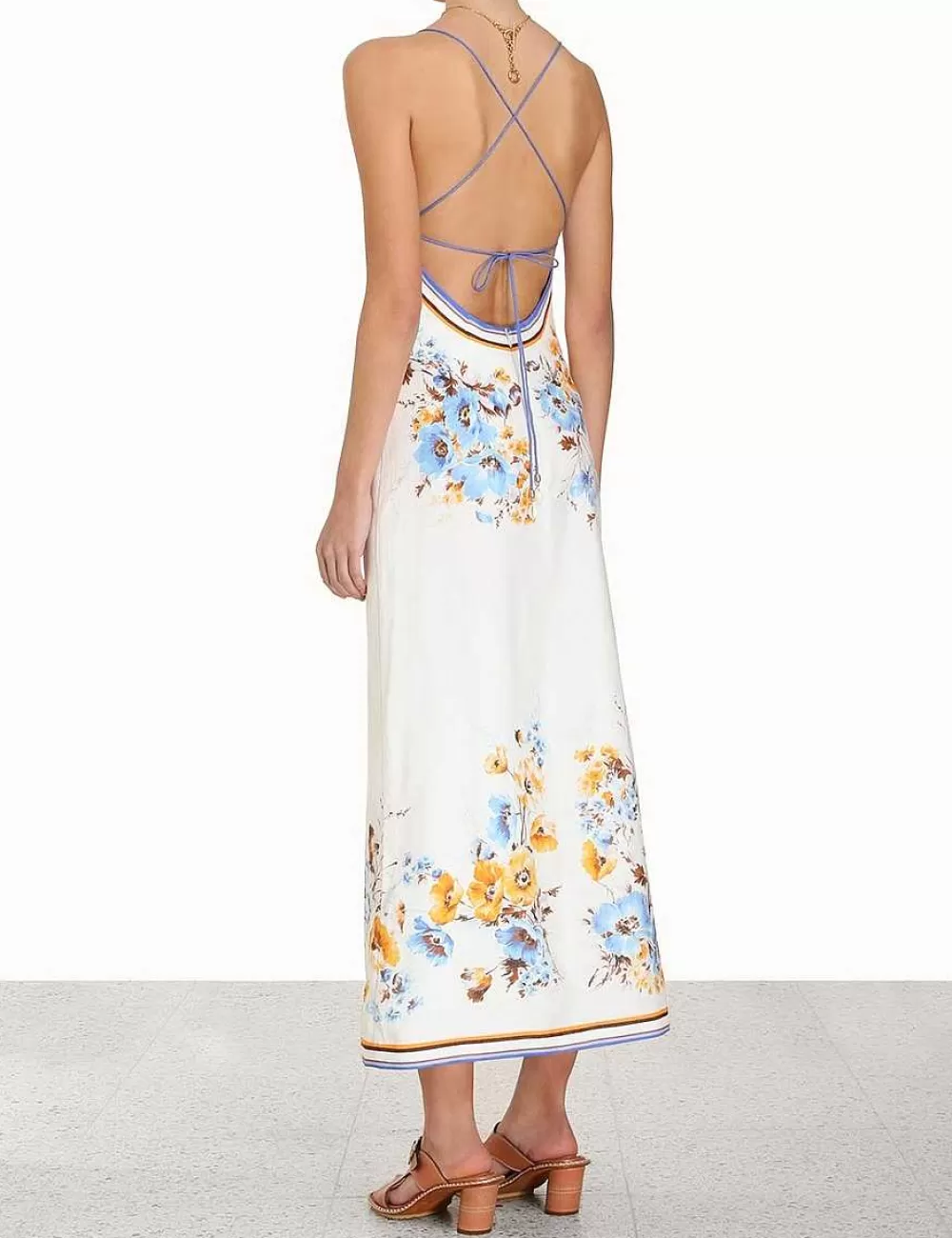 Outlet ZIMMERMANN Halcyon Slip Dress