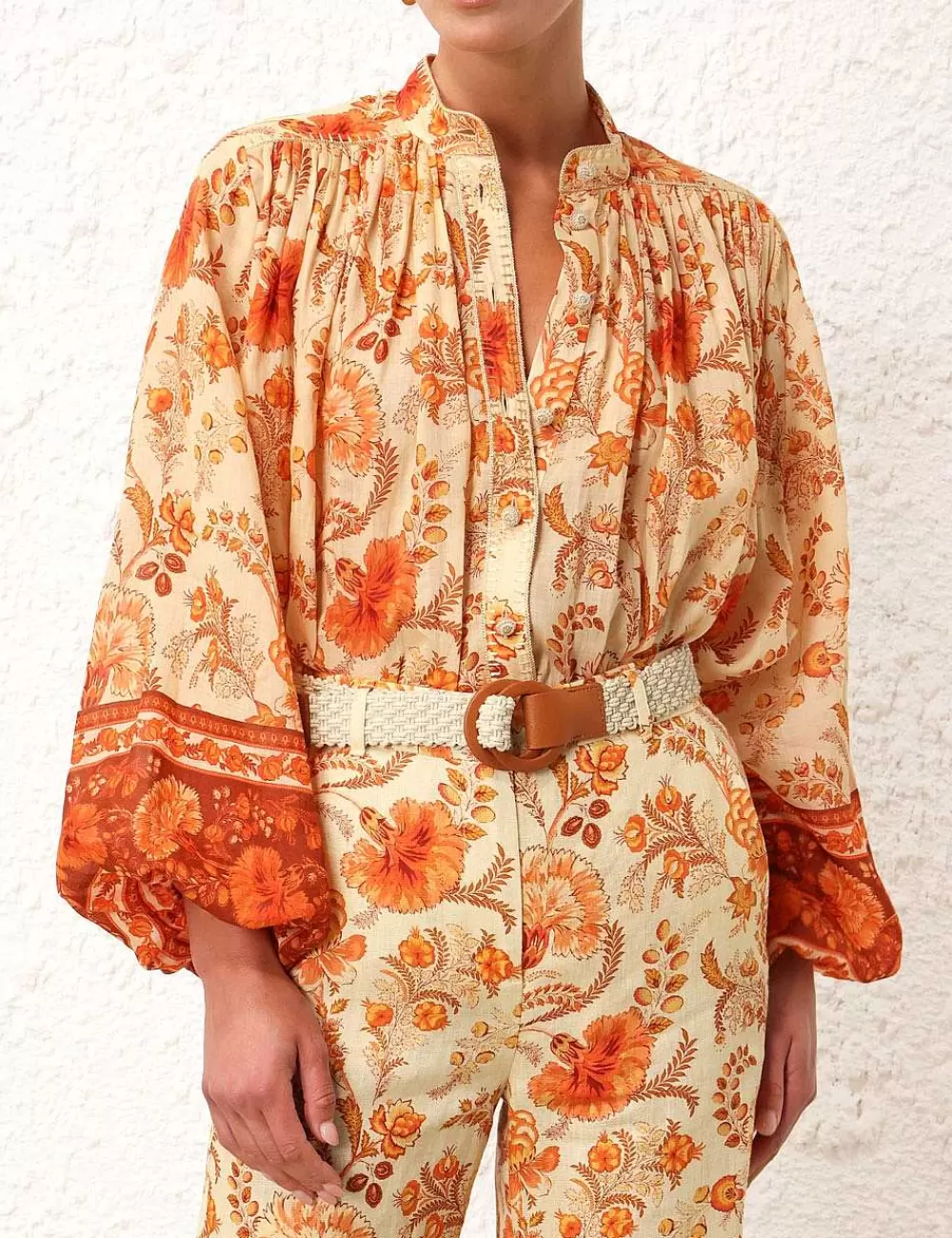 Best ZIMMERMANN Junie Billow Blouse