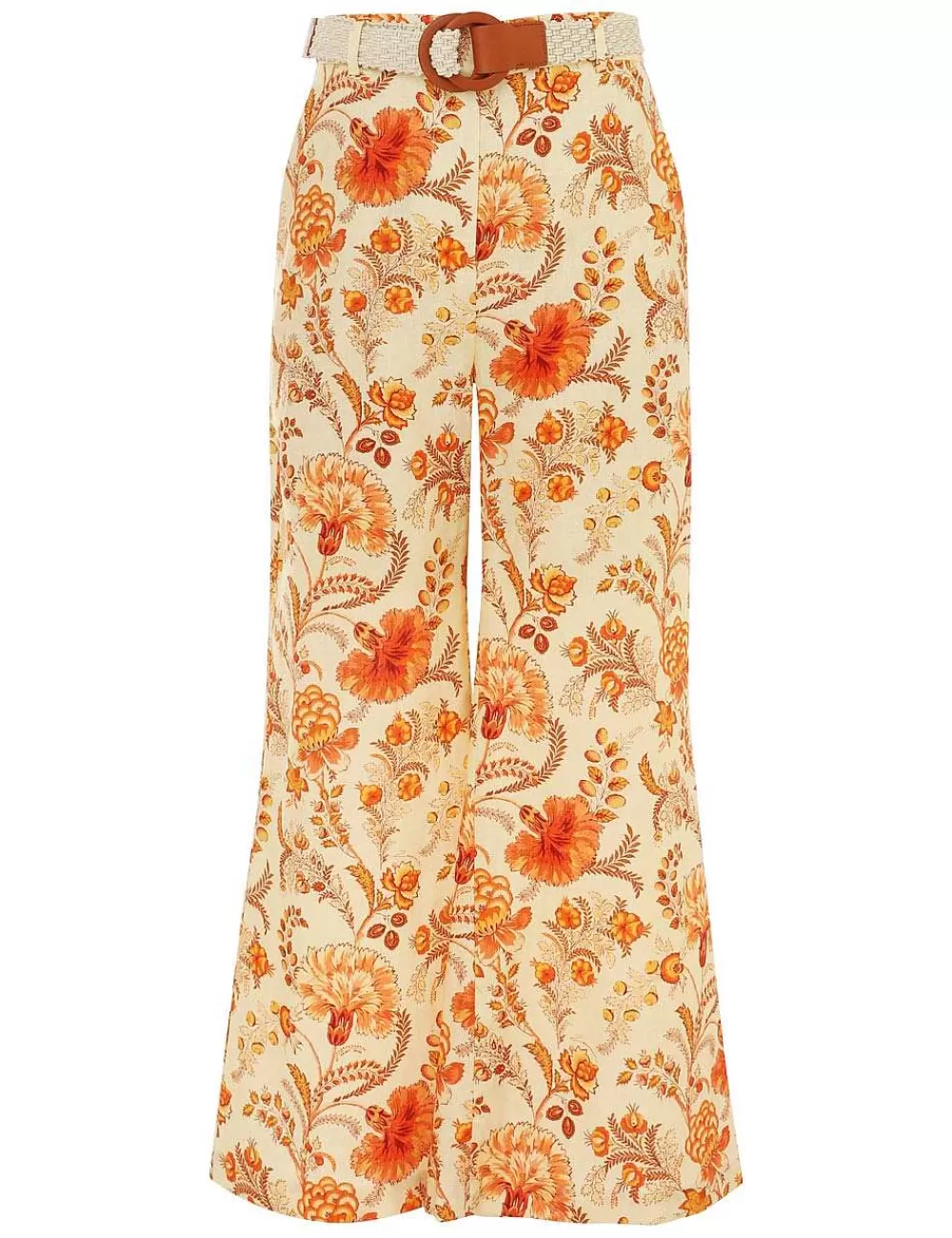 Cheap ZIMMERMANN Junie Crop Flared Pant