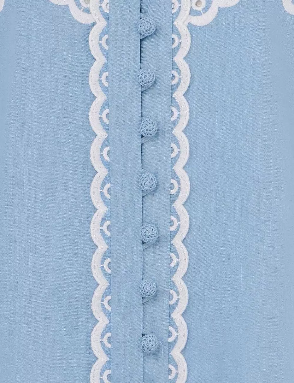 Clearance ZIMMERMANN Junie Embroidered Shirt