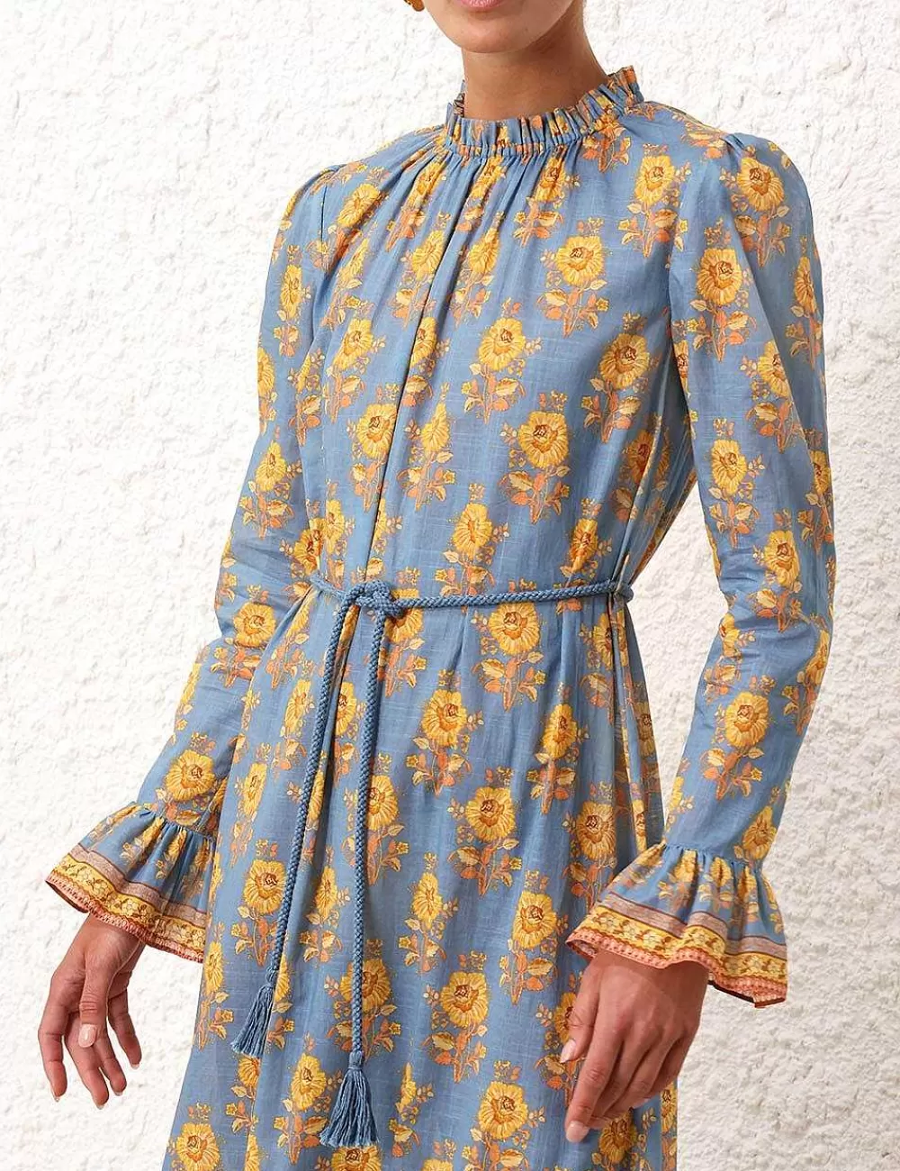 Flash Sale ZIMMERMANN Junie Frill Midi Dress