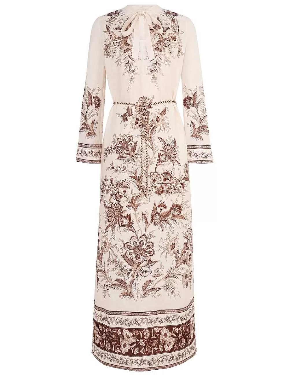 New ZIMMERMANN Junie Long Sleeve Maxi Dress