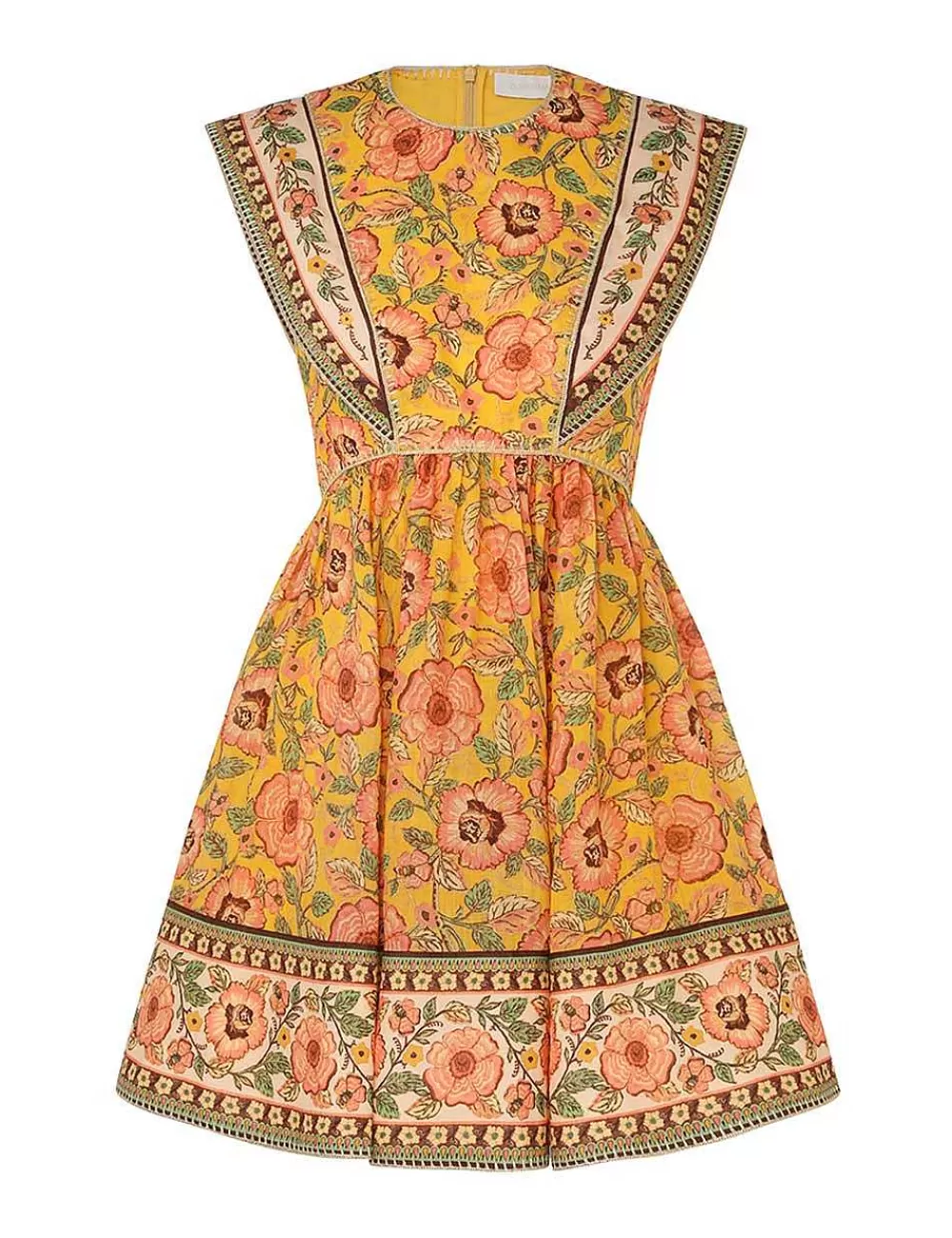 Clearance ZIMMERMANN Junie Spliced Mini Dress