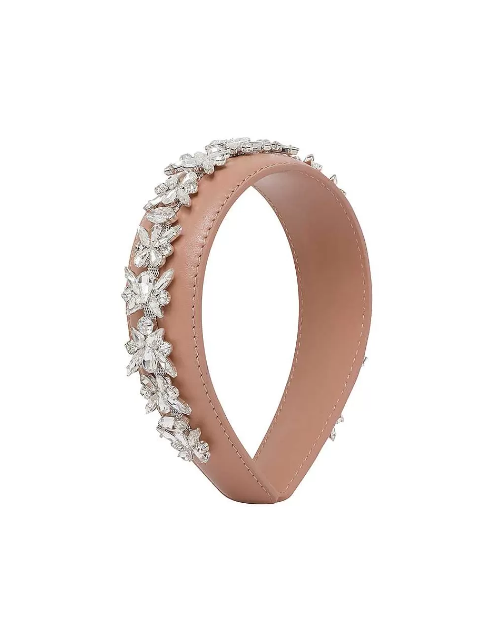 Best Sale ZIMMERMANN Leather Crystal Headband