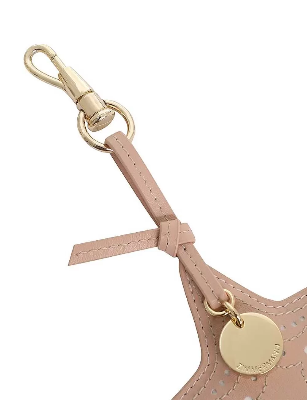 New ZIMMERMANN Leather Starfish Key Charm