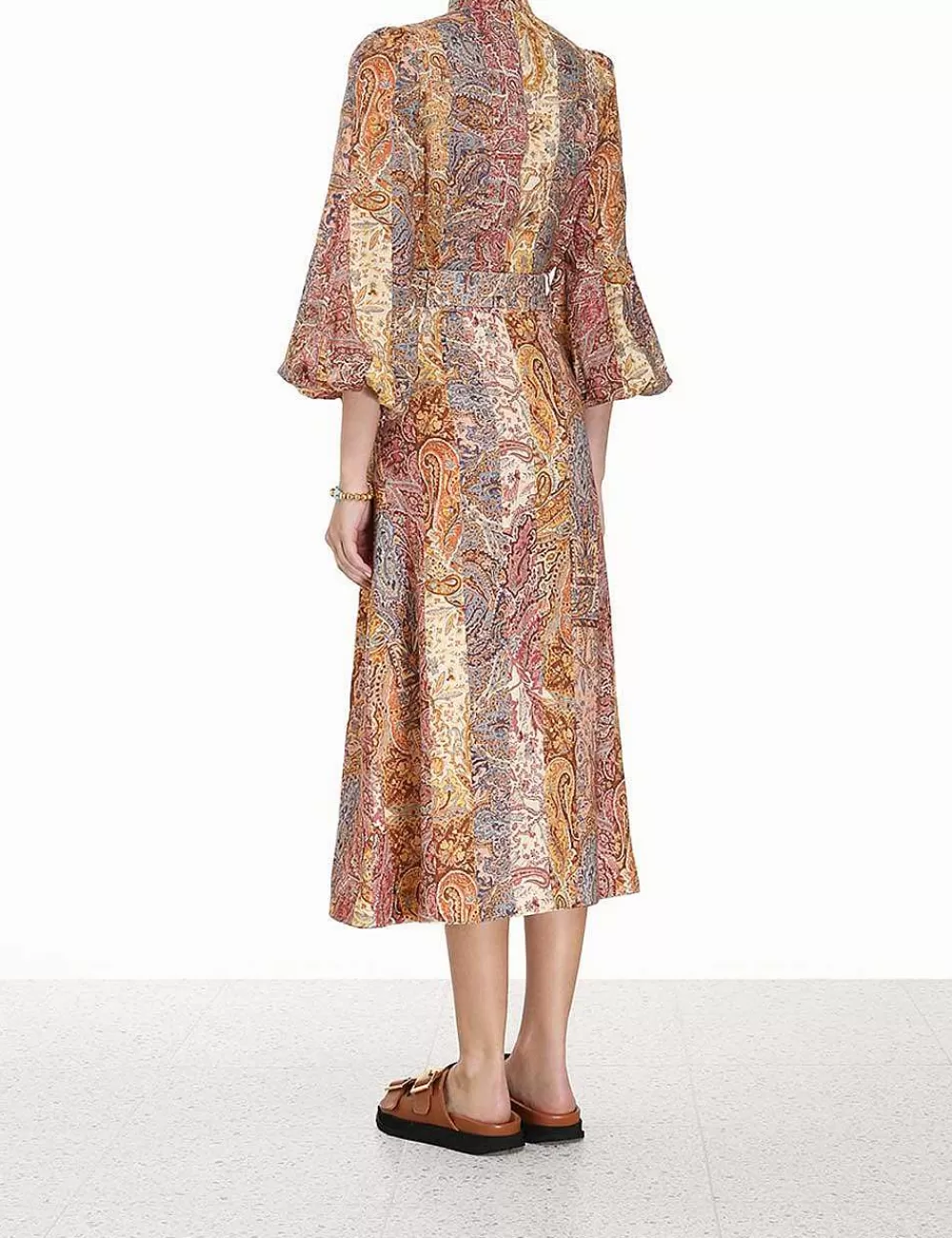 Online ZIMMERMANN Luminosity A-Line Midi Skirt