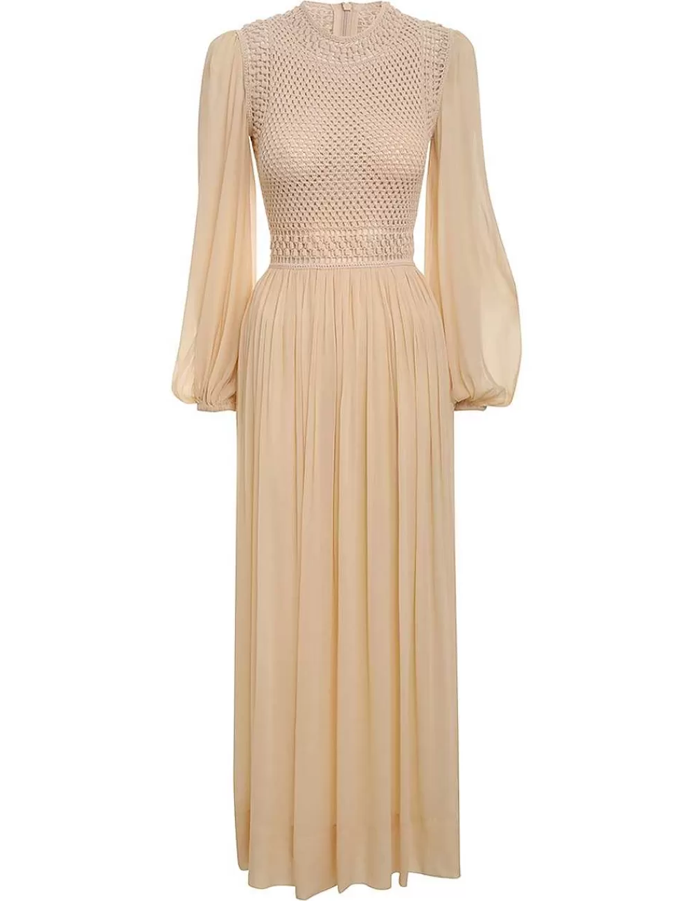 Discount ZIMMERMANN Luminosity Crochet Bodice Midi