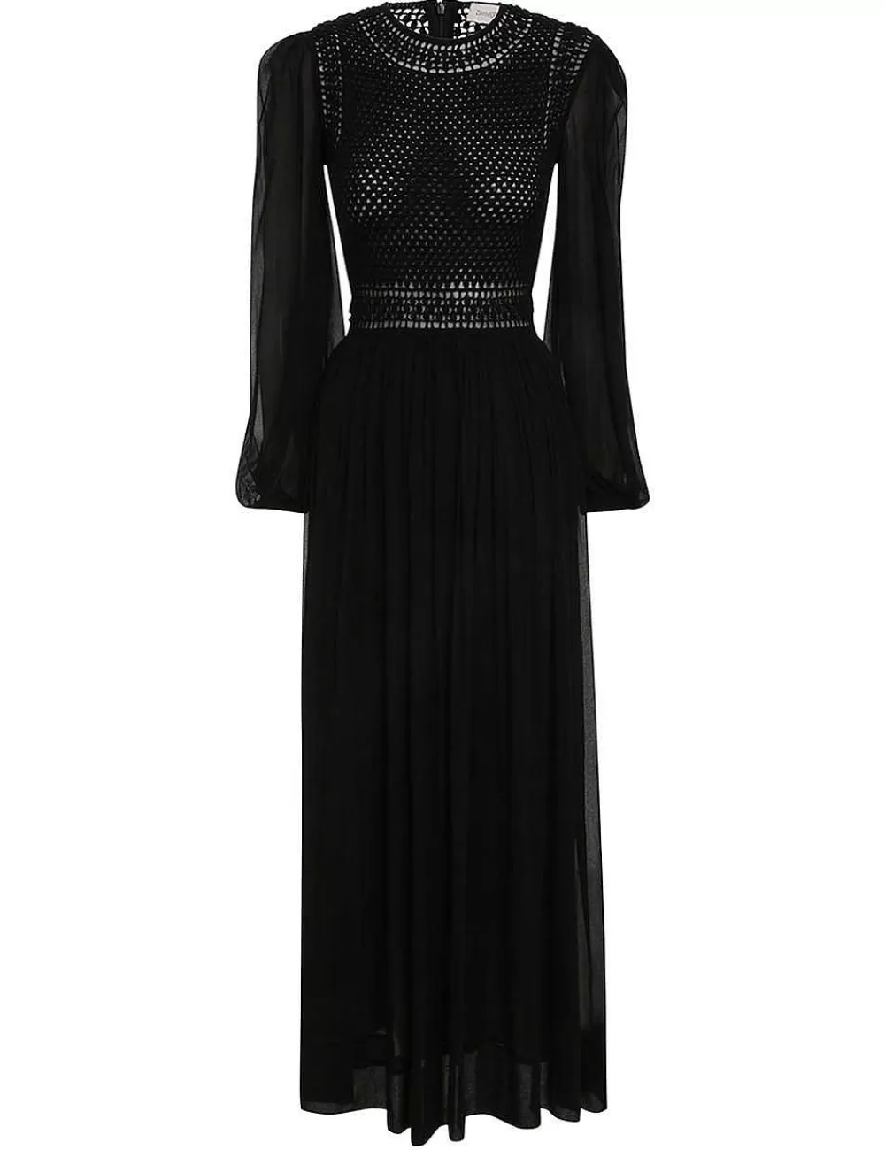 Best ZIMMERMANN Luminosity Crochet Bodice Midi