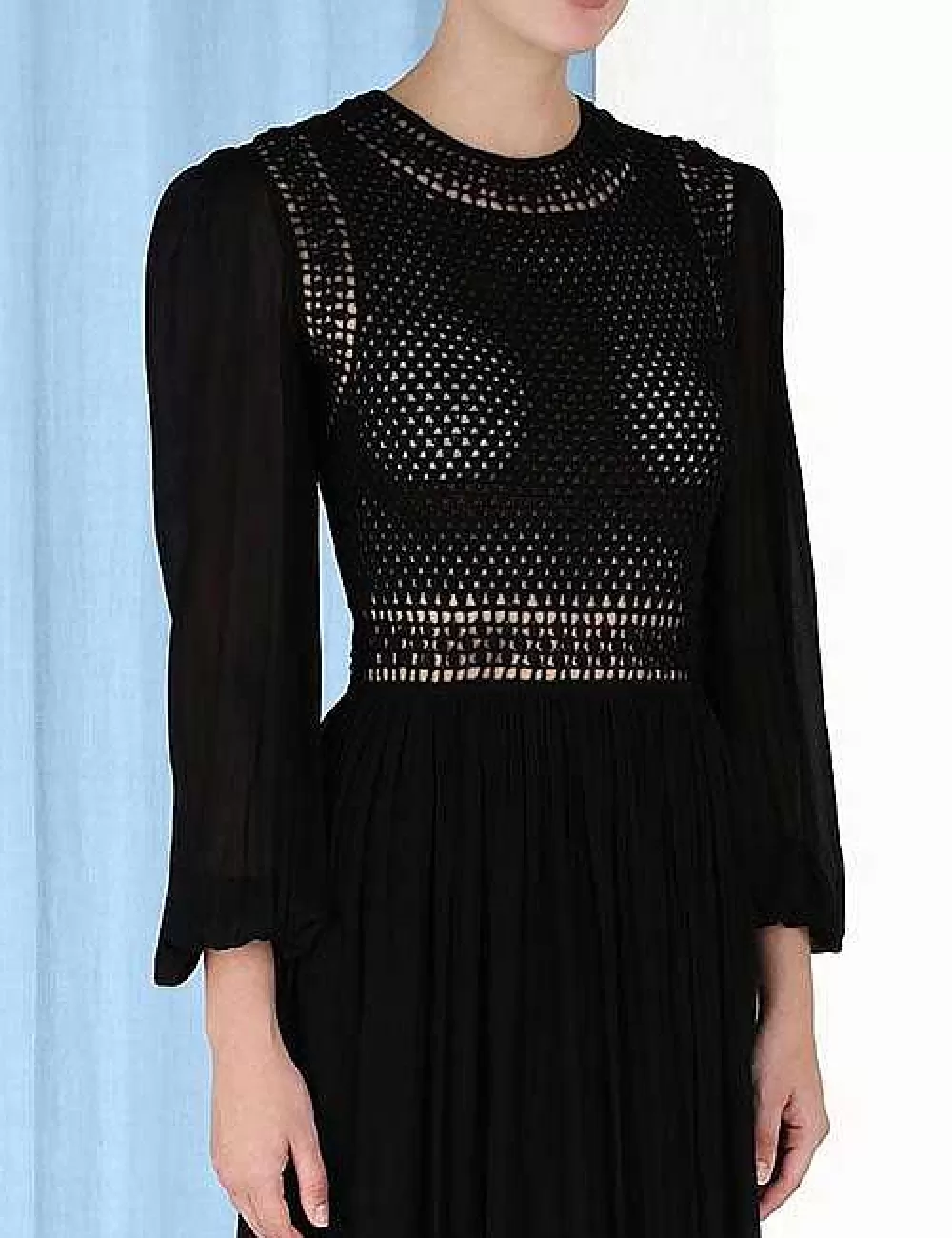 Best ZIMMERMANN Luminosity Crochet Bodice Midi