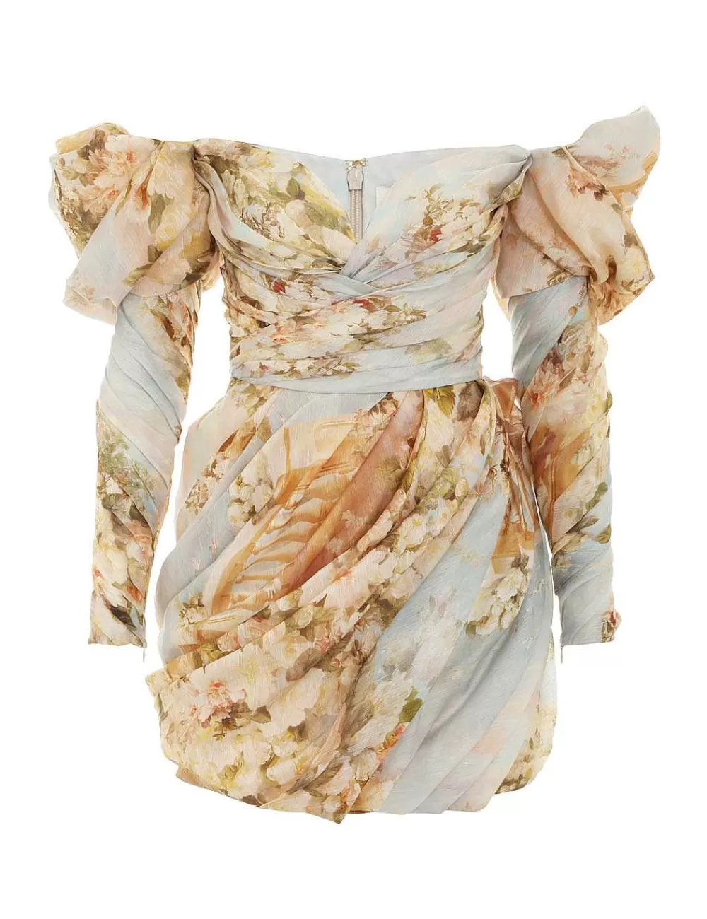 Cheap ZIMMERMANN Luminosity Drape Mini Dress