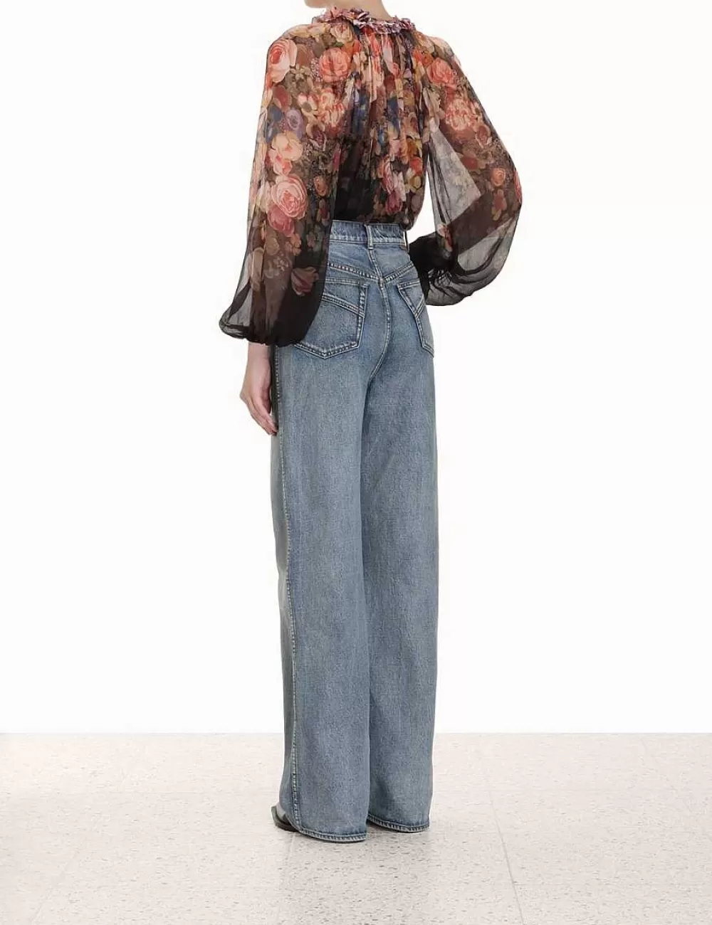 Fashion ZIMMERMANN Luminosity Floral Blouse