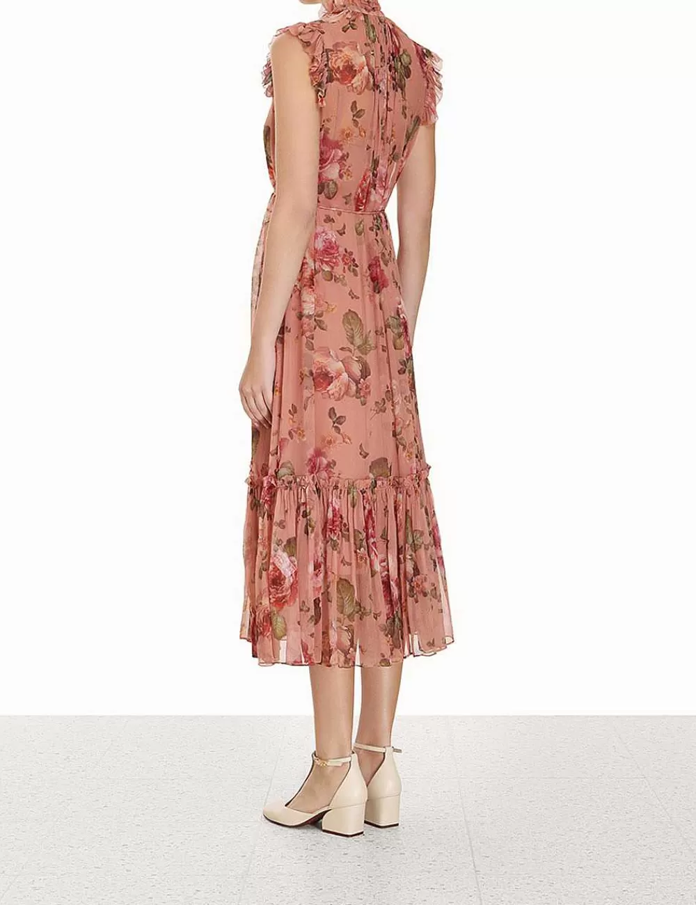 Outlet ZIMMERMANN Luminosity Flutter Dress