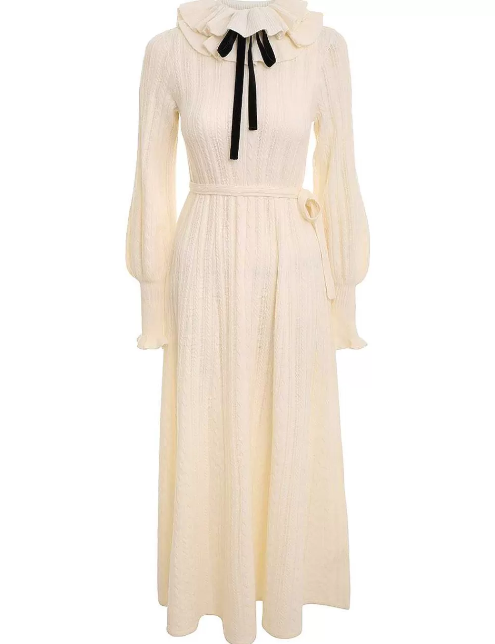Discount ZIMMERMANN Luminosity Frill Neck Dress