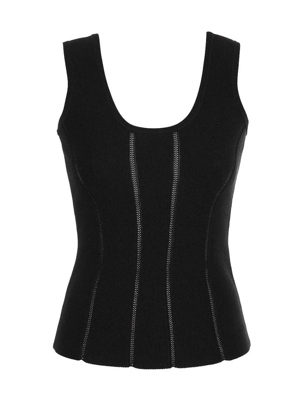 Store ZIMMERMANN Luminosity Knit Panelled Tank