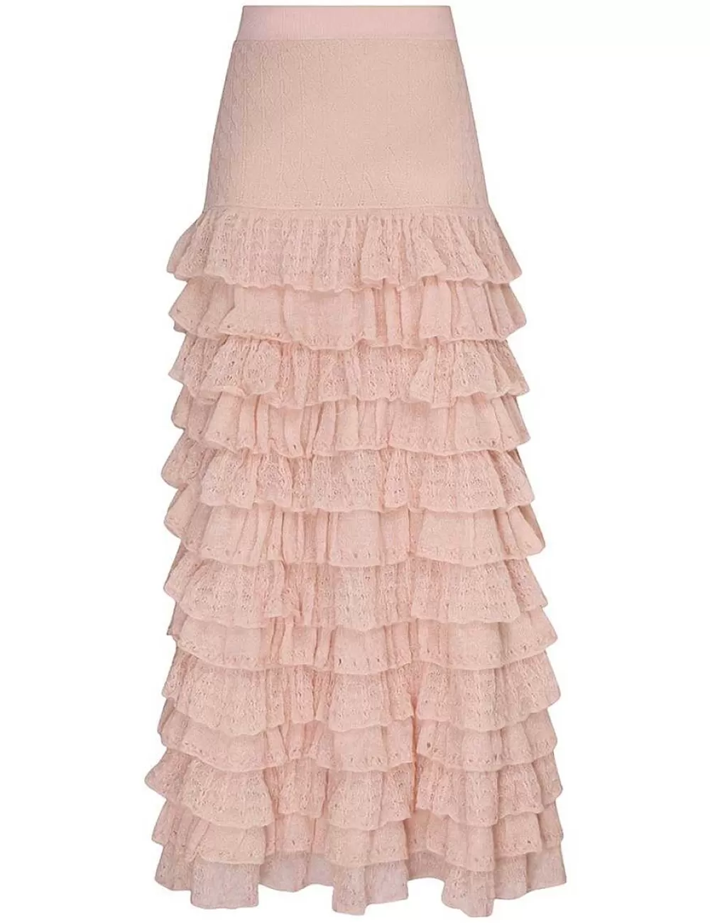 Online ZIMMERMANN Luminosity Lace Frill Skirt