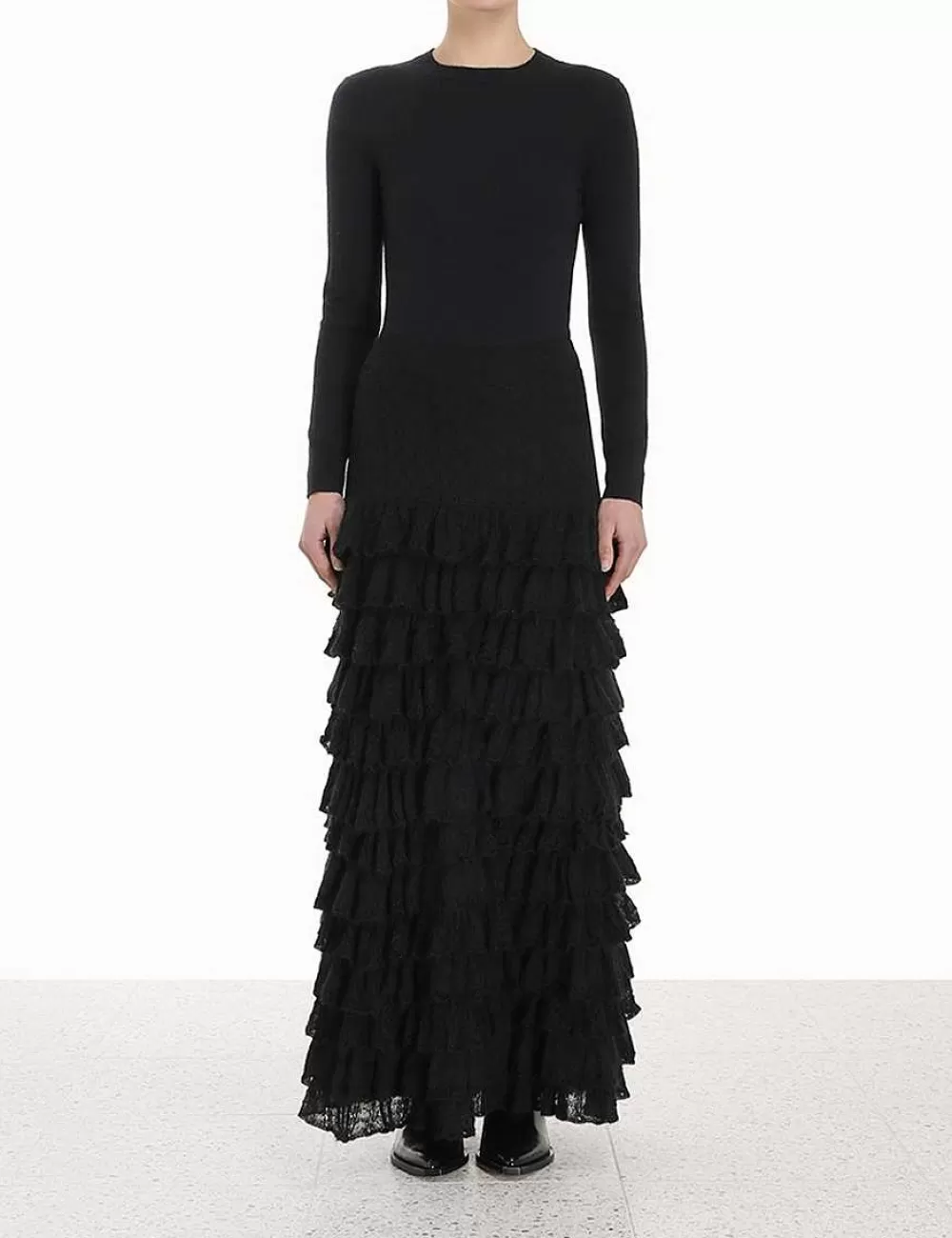 Clearance ZIMMERMANN Luminosity Lace Frill Skirt