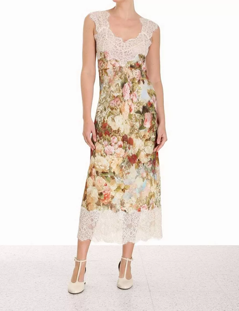 Cheap ZIMMERMANN Luminosity Lace Slip Dress
