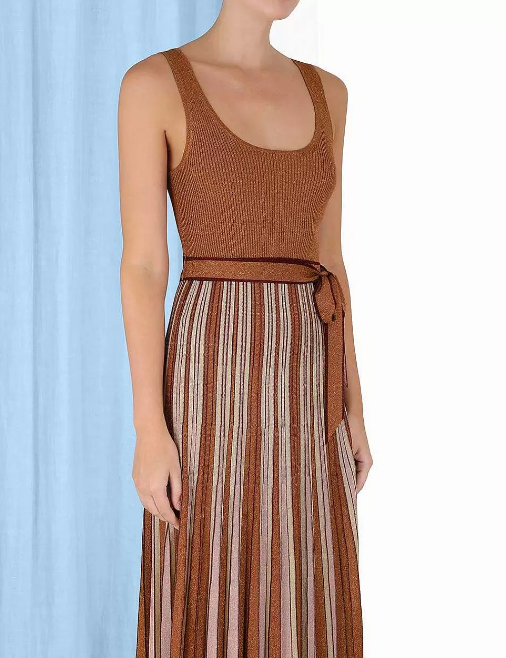 Hot ZIMMERMANN Luminosity Lurex Scoop Dress