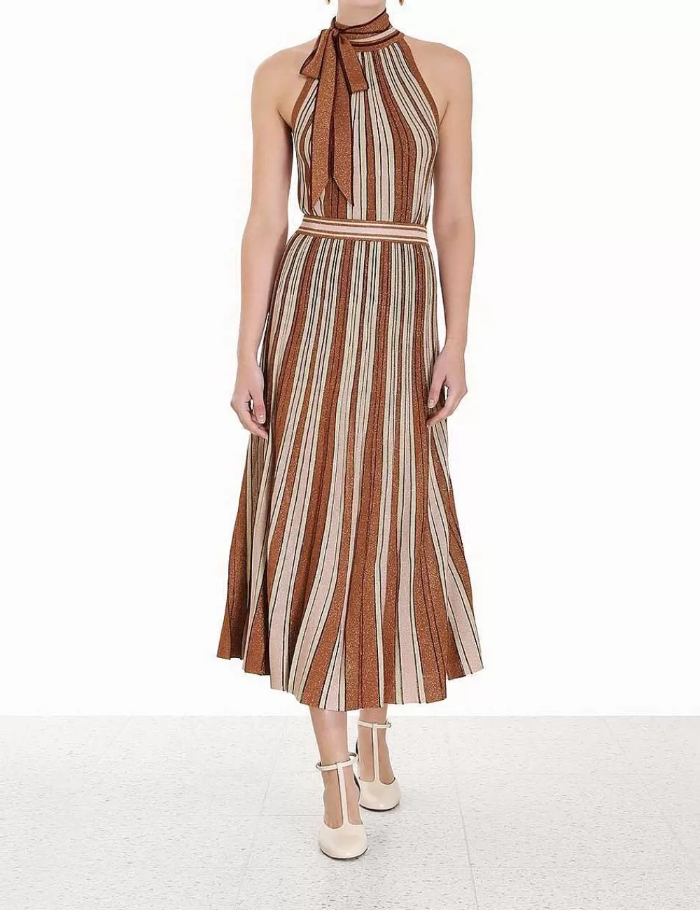 Flash Sale ZIMMERMANN Luminosity Lurex Stripe Skirt