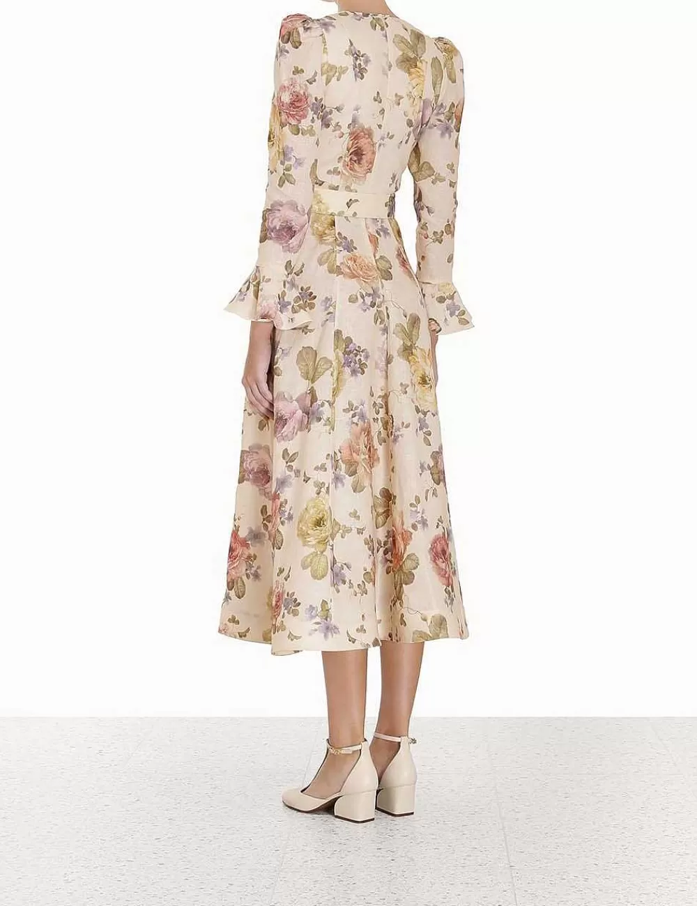 Best ZIMMERMANN Luminosity Midi Dress