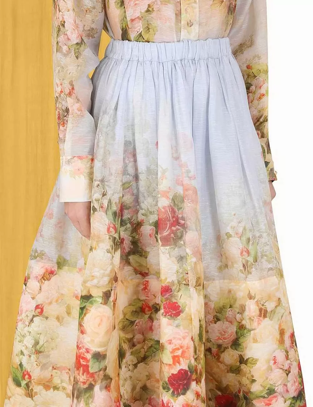 Store ZIMMERMANN Luminosity Midi Skirt